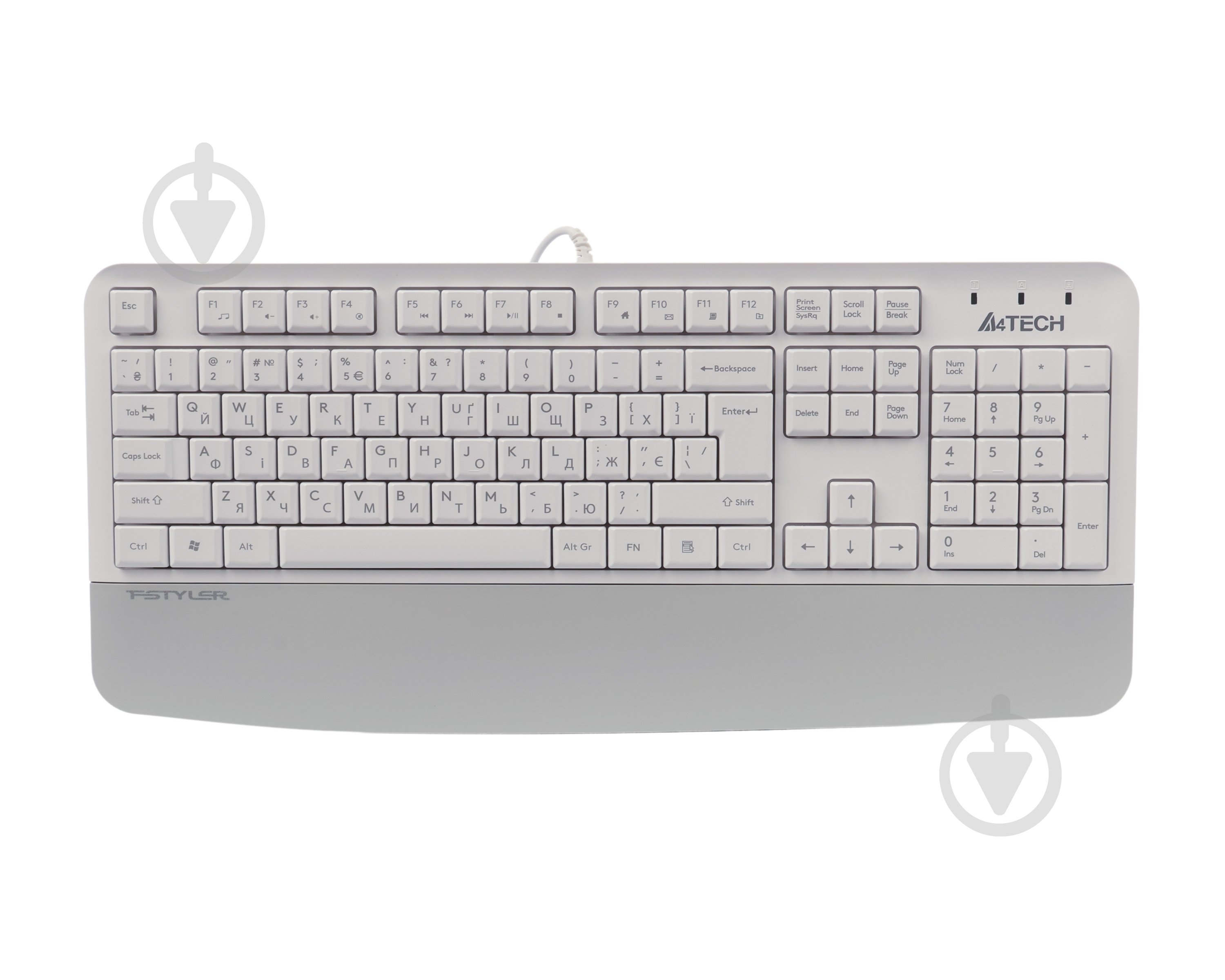 Клавиатура A4Tech (FK20 (White)) USB white - фото 1