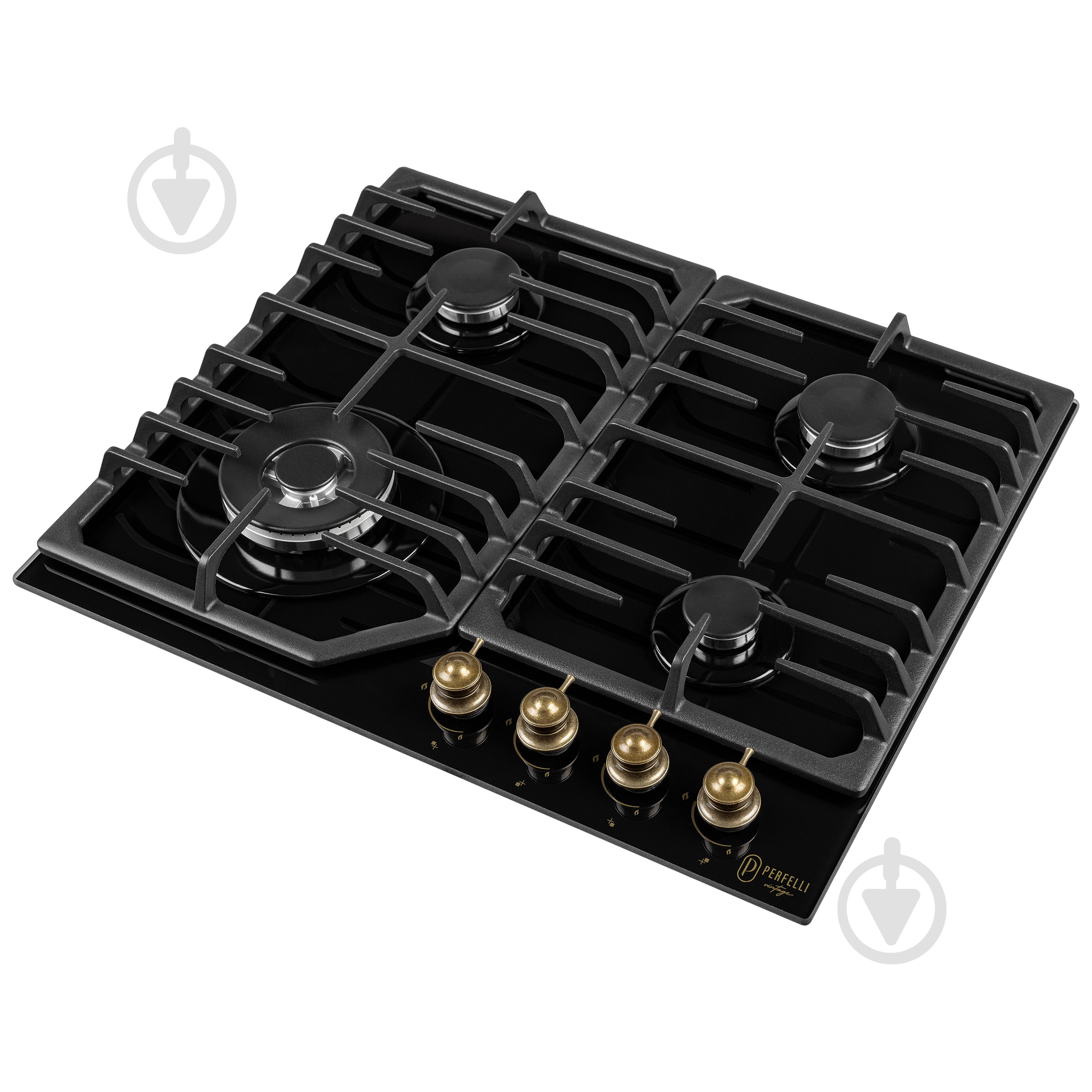 Варильна поверхня газова Perfelli VINTAGE GW69C NERO VINTAGE GW69C NERO - фото 3 Варильна поверхня газова Perfelli VINTAGE GW69C NERO VINTAGE GW69C NERO - фото 3