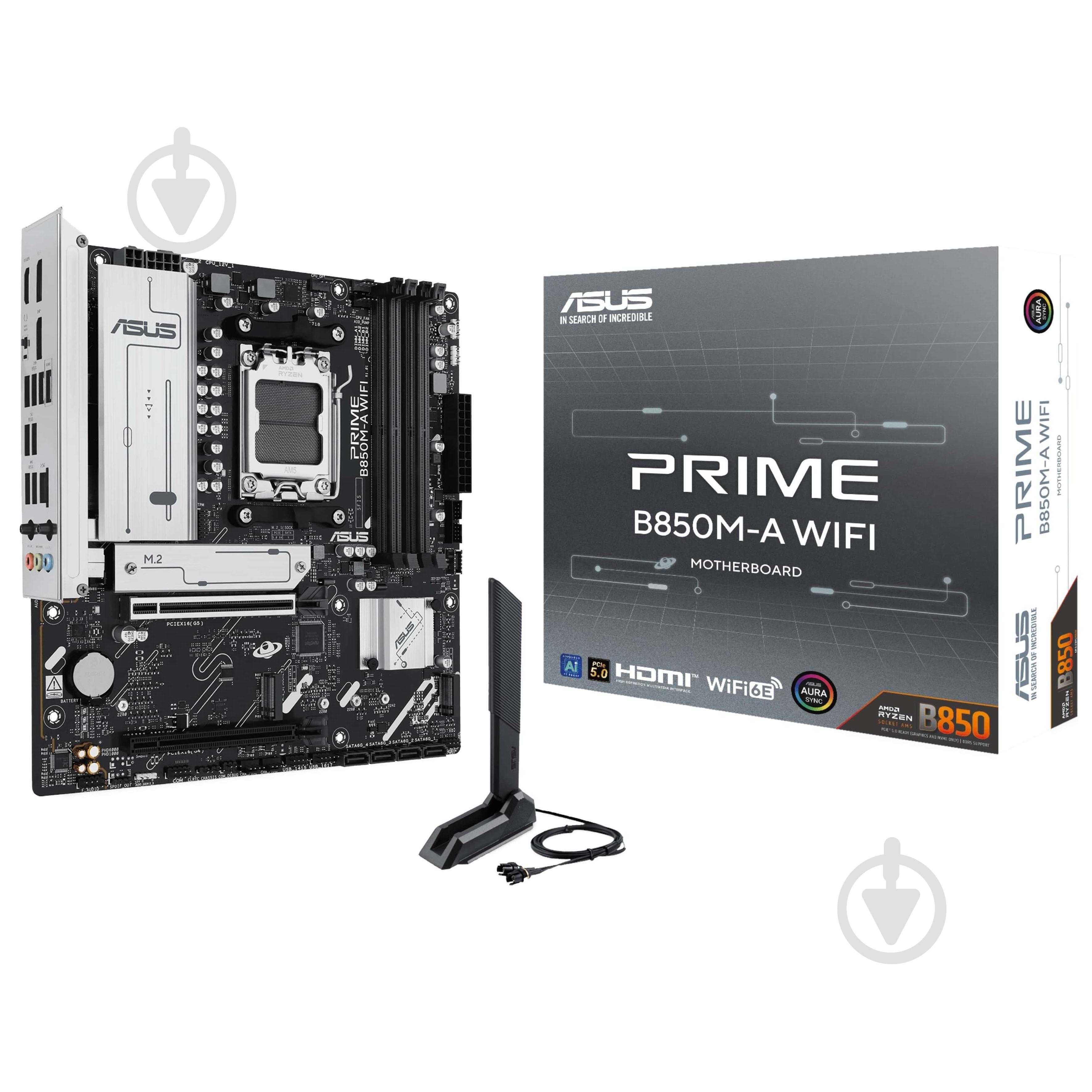 Материнская плата Asus 90MB1LN0-M0EAY0 (Socket AM5, AMD B850, micro ATX) - фото 1