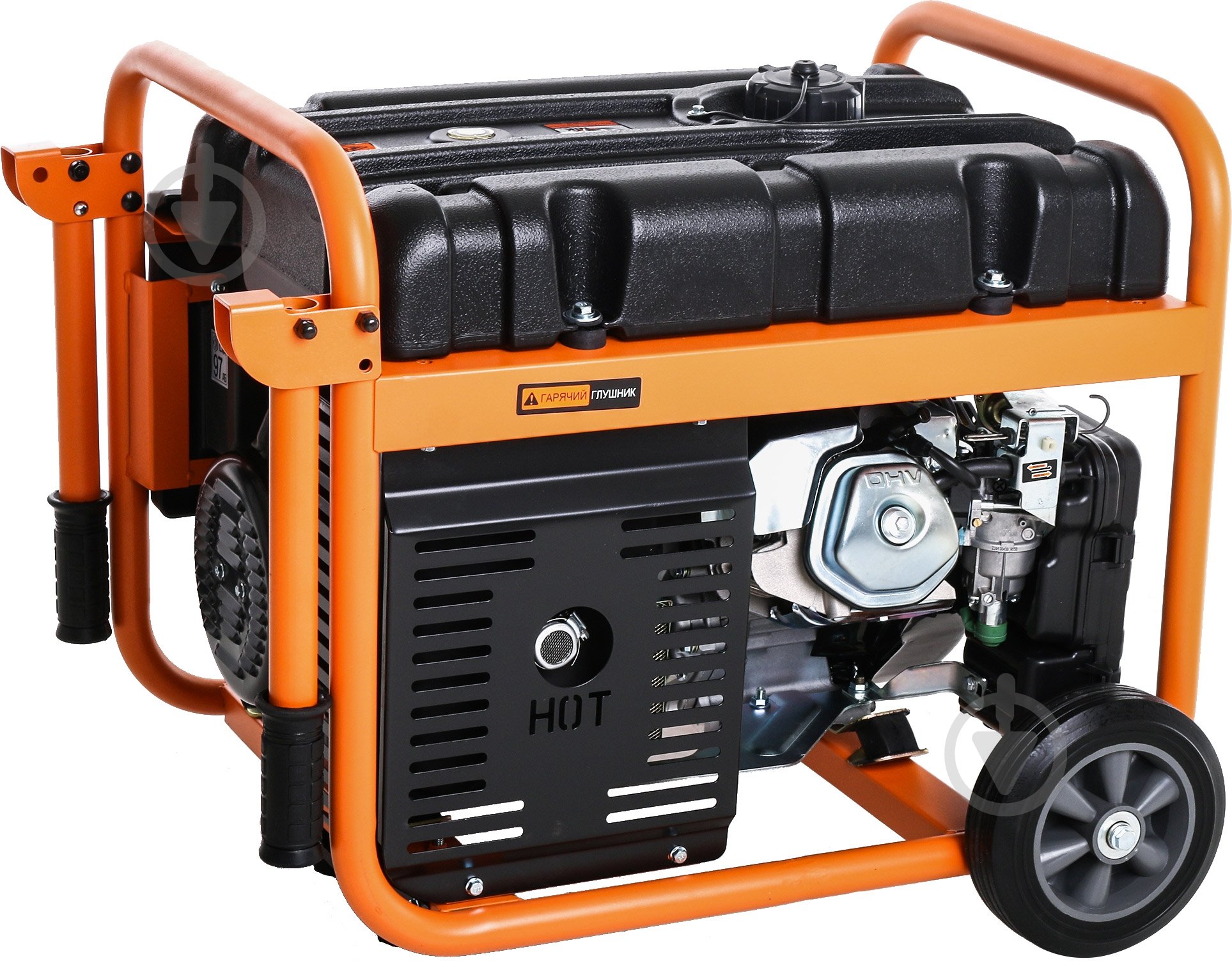 Генератор бензиновый NIK 5 кВт / 5,5 кВт 220 В PG5500 - фото 2 Генератор бензиновый NIK 5 кВт / 5,5 кВт 220 В PG5500 - фото 2