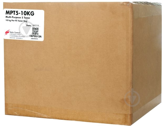 Тонер Static Control HP/Canon MPT5 Universal (MPT5-10KG) black - фото 1 Тонер Static Control HP/Canon MPT5 Universal (MPT5-10KG) black - фото 1