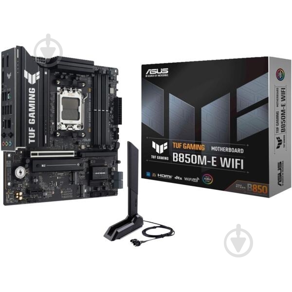 Материнська плата Asus 90MB1LS0-M0EAY0 (Socket AM5, AMD B850, micro ATX) - фото 1 Материнська плата Asus 90MB1LS0-M0EAY0 (Socket AM5, AMD B850, micro ATX) - фото 1