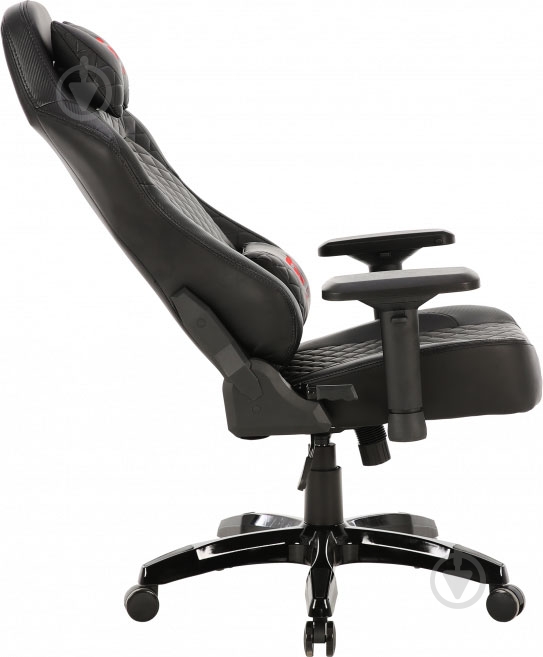 Кресло GT Racer X-2604-4D черный - фото 5