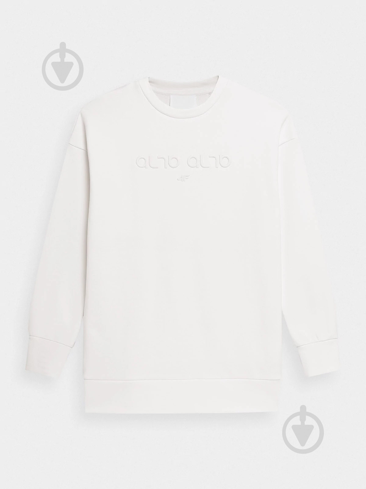 Світшот 4F AL*4F_SWEATSHIRT 4FSS22TSWSF114-11S р.M білий - фото 1 Світшот 4F AL*4F_SWEATSHIRT 4FSS22TSWSF114-11S р.M білий - фото 1