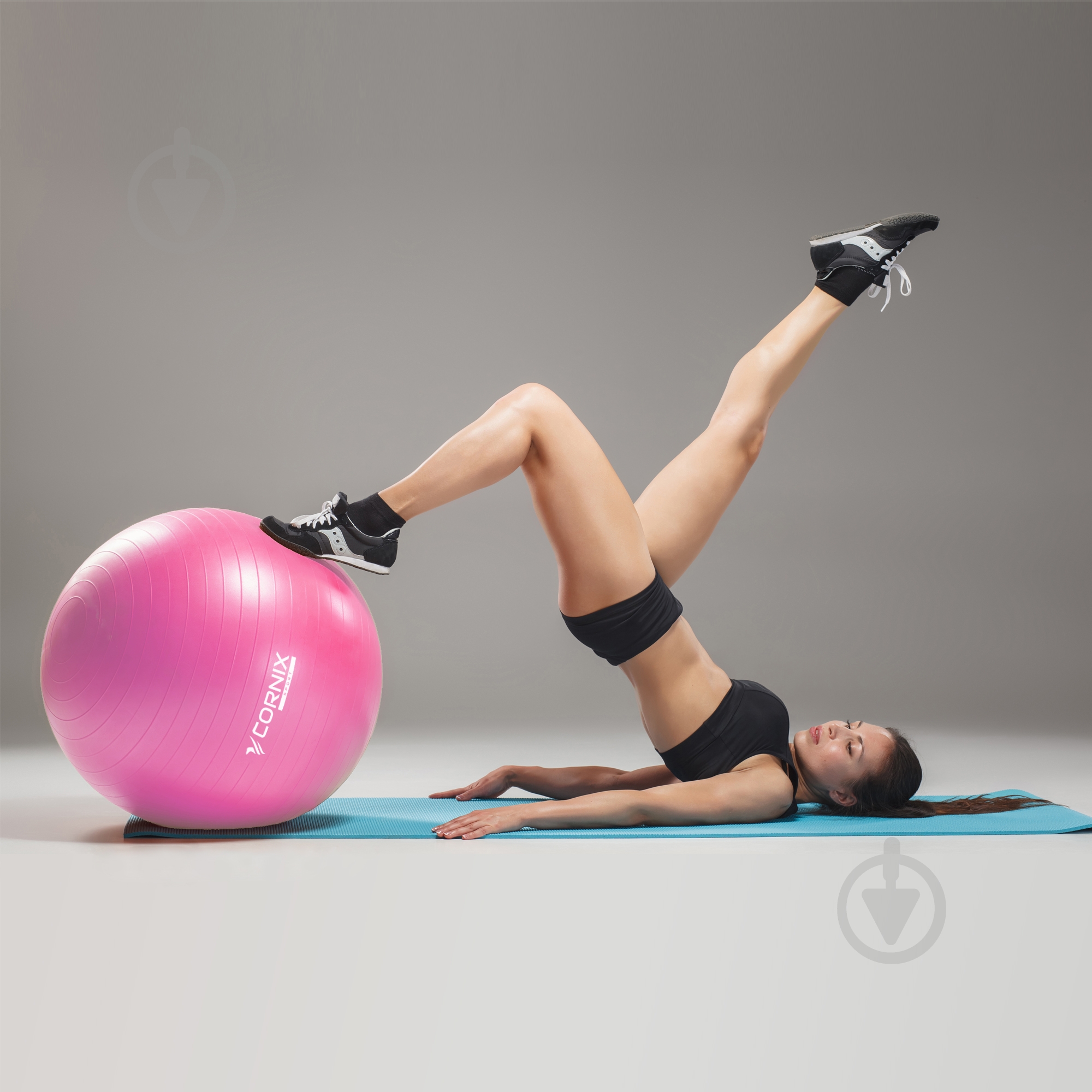 М'яч для фітнесу Cornix Anti-Burst Pink d85 см XR-0251 - фото 9 М'яч для фітнесу Cornix Anti-Burst Pink d85 см XR-0251 - фото 9