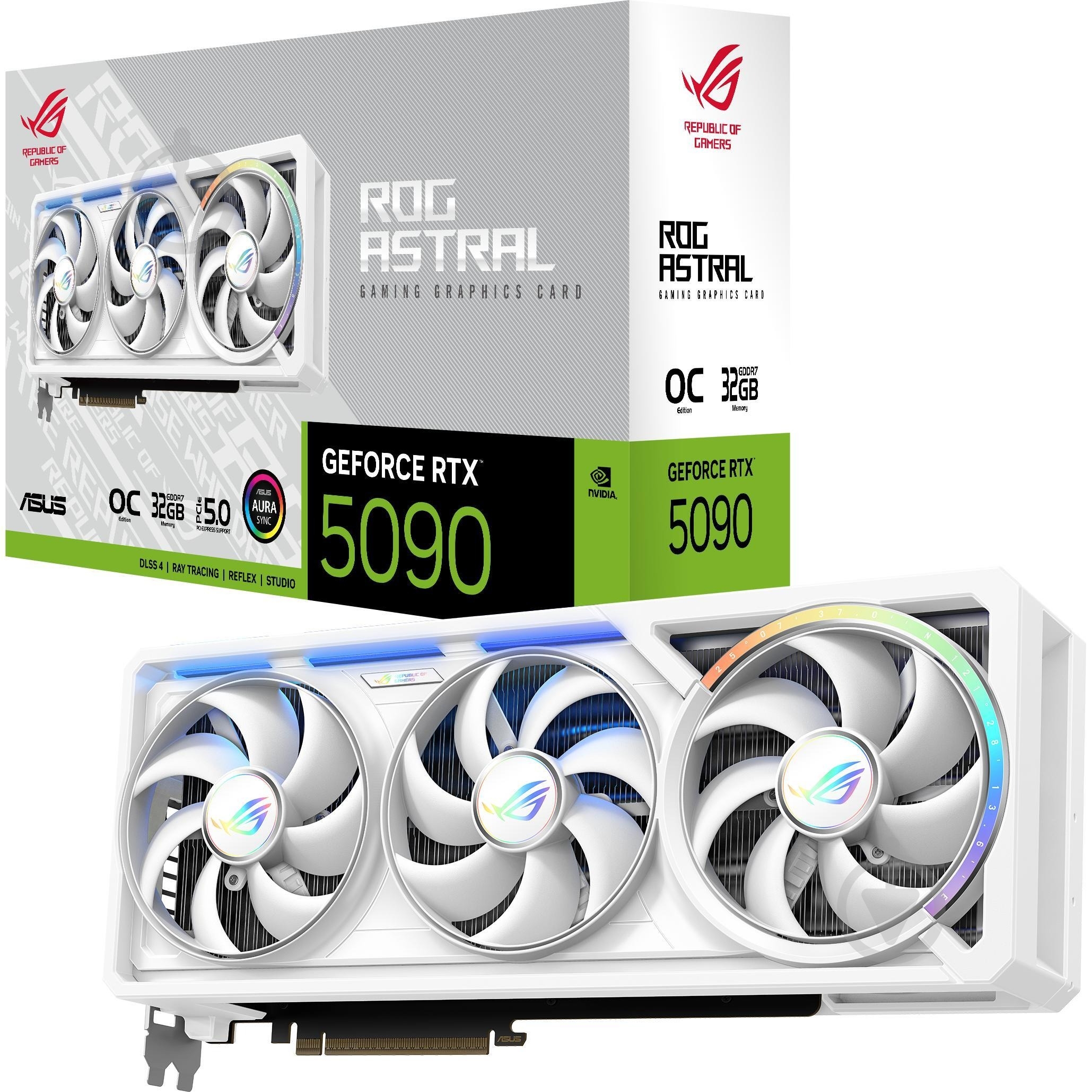Відеокарта Asus GeForce RTX 5090 OC ROG-ASTRAL 32GB GDDR7 512bit (90YV0LWA-M0NA00) - фото 8 Відеокарта Asus GeForce RTX 5090 OC ROG-ASTRAL 32GB GDDR7 512bit (90YV0LWA-M0NA00) - фото 8