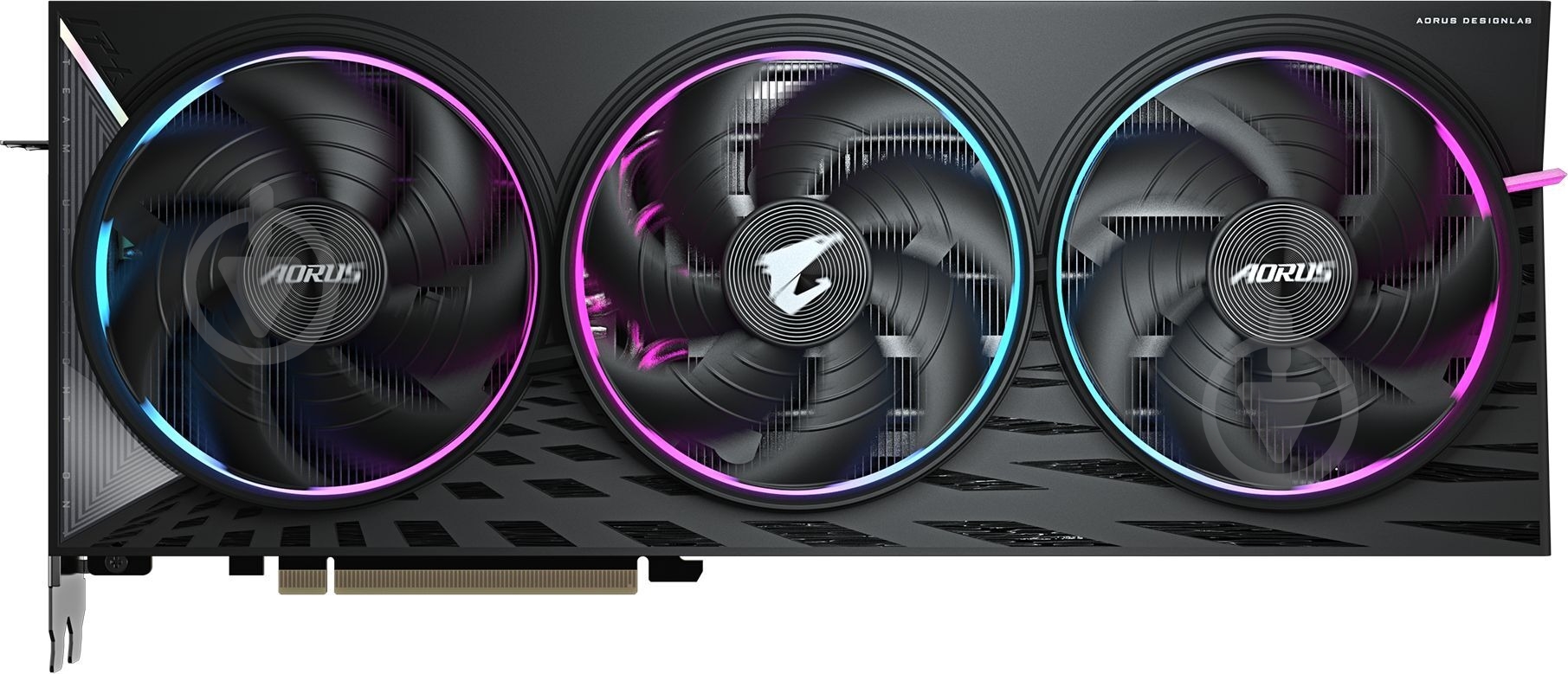 Видеокарта Gigabyte Radeon RX 7600 XT AORUS ELITE 16GB GDDR6 256bit (GV-R9070XTAORUS_E) - фото 1