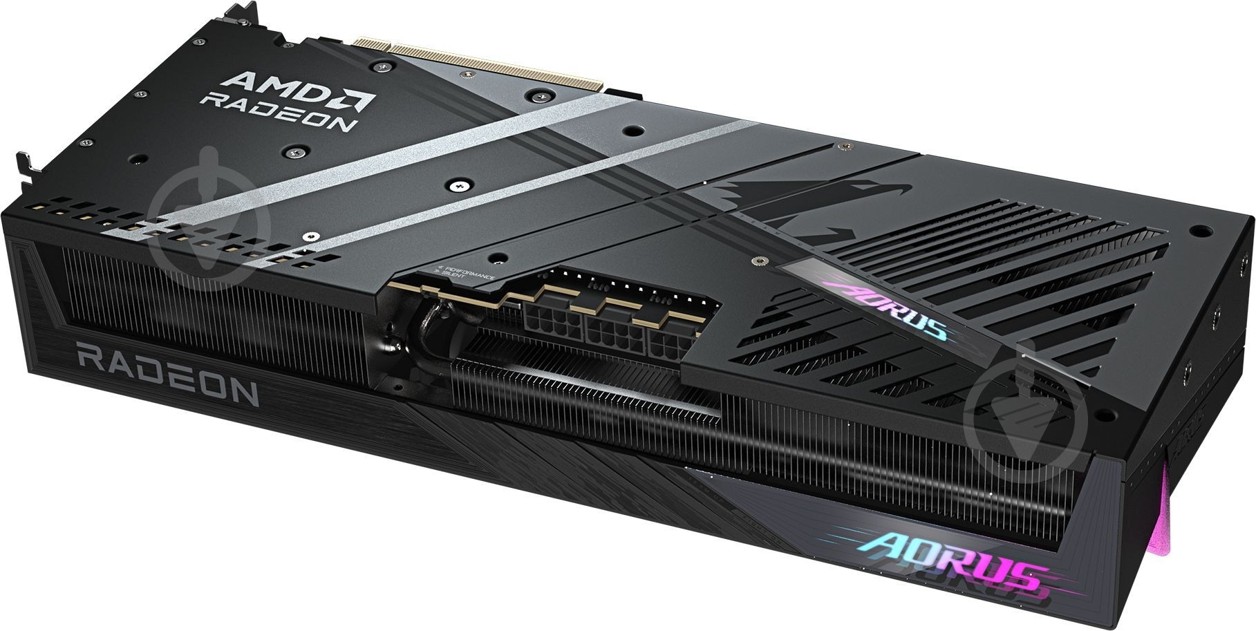 Видеокарта Gigabyte Radeon RX 7600 XT AORUS ELITE 16GB GDDR6 256bit (GV-R9070XTAORUS_E) - фото 5