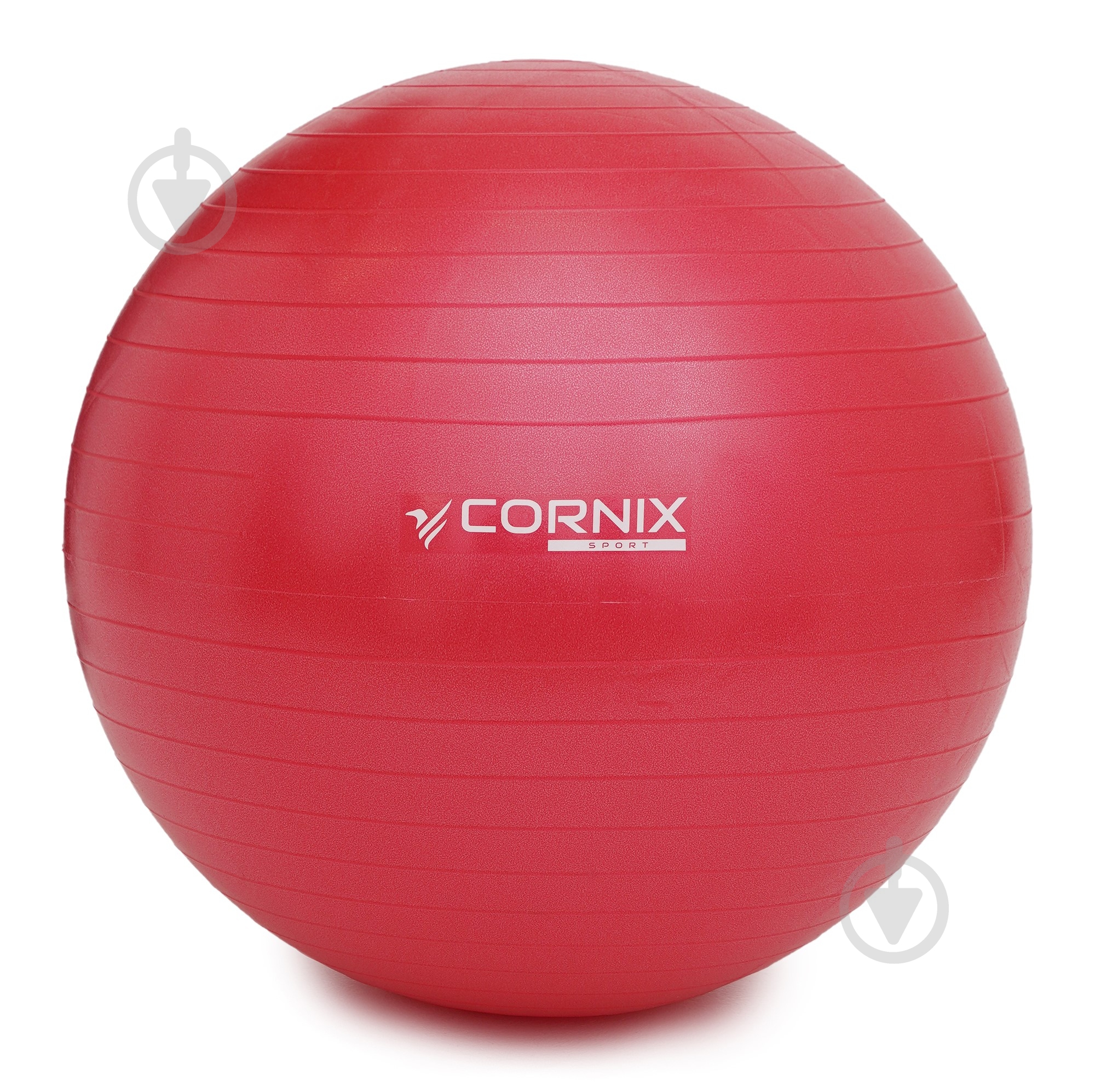 М'яч для фітнесу Cornix Anti-Burst Red d85 см XR-0252 - фото 4