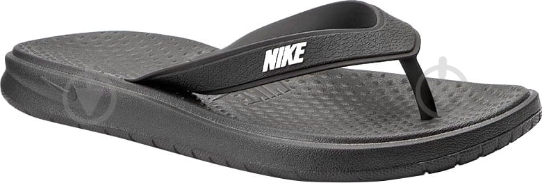 Вьетнамки Nike SOLAY THONG 882690-005 р.44 черный - фото 2