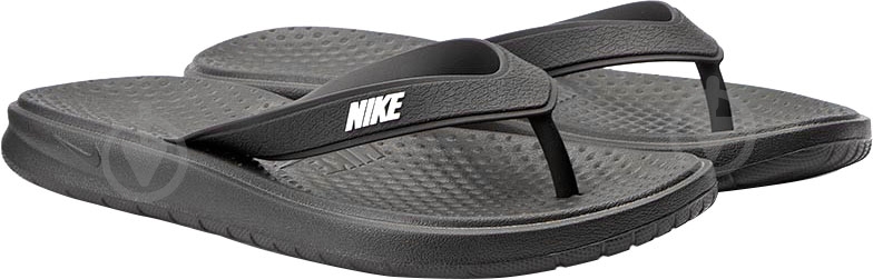 Вьетнамки Nike SOLAY THONG 882690-005 р.45 черный - фото 1