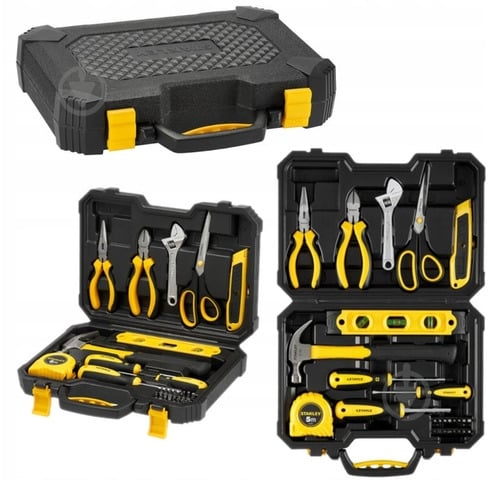 Набір ручного інструменту Stanley 28 шт. STHT78050-1 - фото 1 Набір ручного інструменту Stanley 28 шт. STHT78050-1 - фото 1