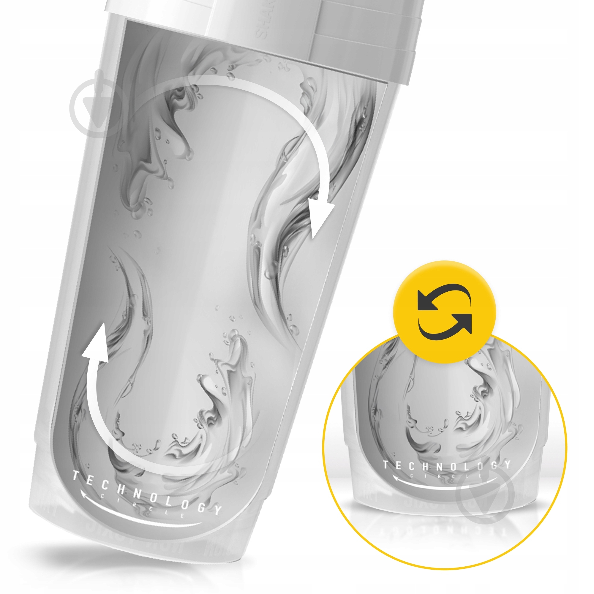 Шейкер универсальный Ultra 700 мл White (P-5905973407083) - фото 2 Шейкер универсальный Ultra 700 мл White (P-5905973407083) - фото 2