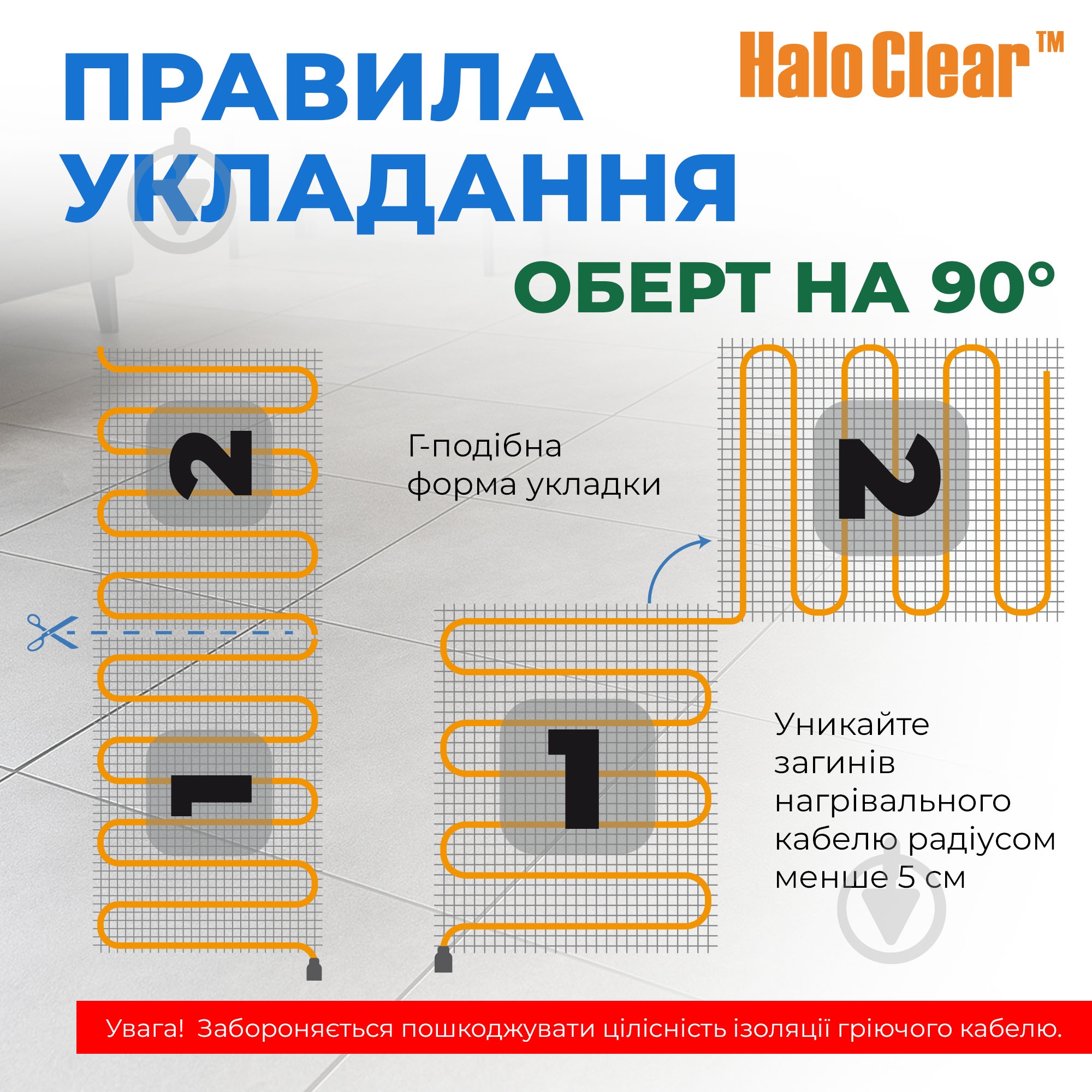 Нагревательный мат NAVIN HaloClear 190/830 4,0 м2 - фото 8