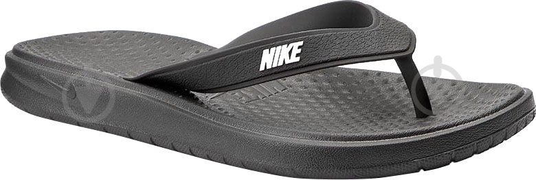 Вьетнамки Nike SOLAY THONG 882690-005 р.47,5 черный - фото 2