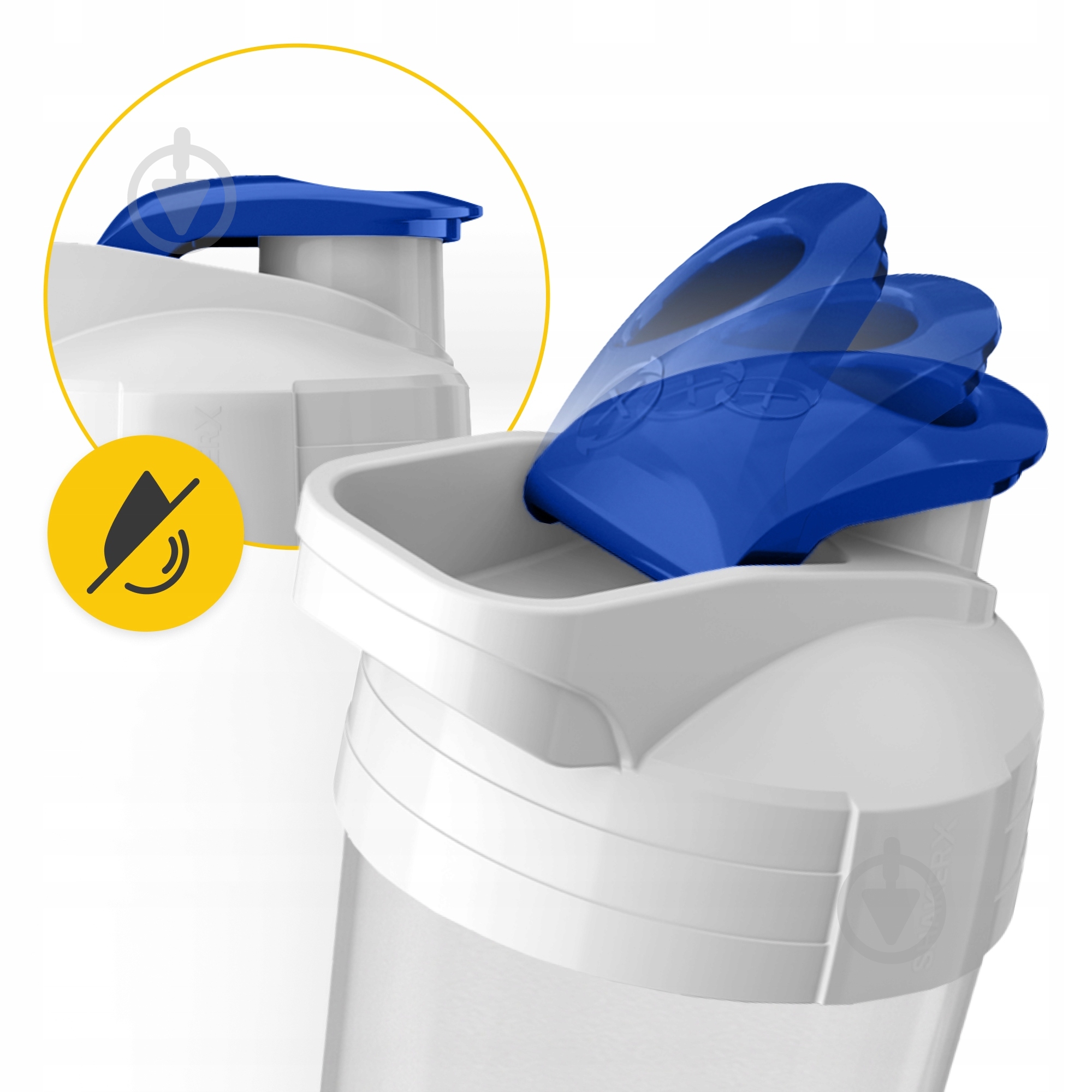 Шейкер универсальный Ultra 700 мл White/Blue (P-5905973407076) - фото 3 Шейкер универсальный Ultra 700 мл White/Blue (P-5905973407076) - фото 3