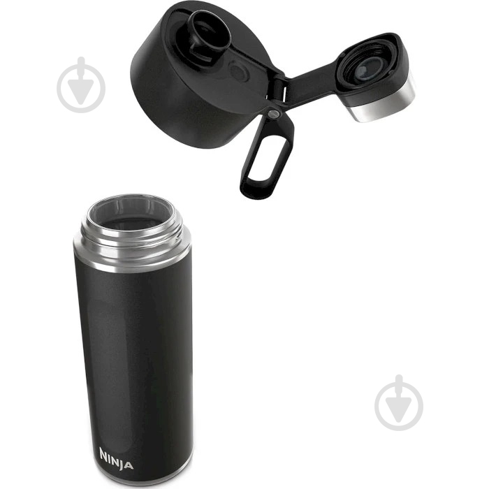Термопляшка NINJA Thirsti 530 ml Water Bottle – Black DW1801EUUKBK - фото 3 Термопляшка NINJA Thirsti 530 ml Water Bottle – Black DW1801EUUKBK - фото 3