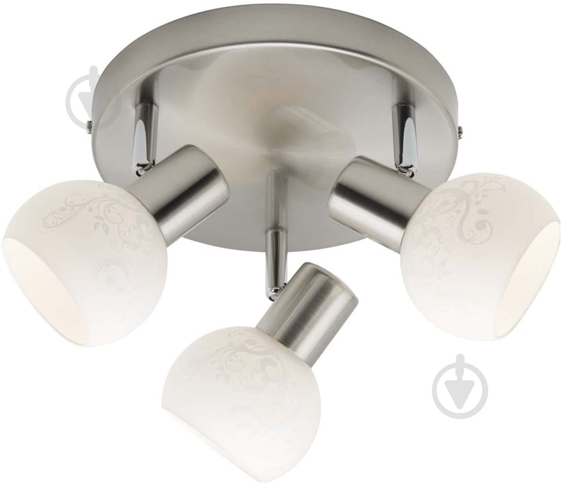 Спот Brilliant Bona 3x40 Вт E14 белый 10534/05 - фото 1 Спот Brilliant Bona 3x40 Вт E14 белый 10534/05 - фото 1