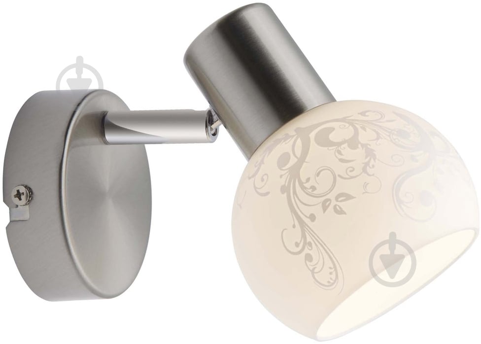 Спот Brilliant Bona 1x40 Вт E14 білий 10510/05 - фото 1