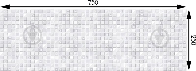 Плитка Emigres Гласс бланко 25x75 - фото 3