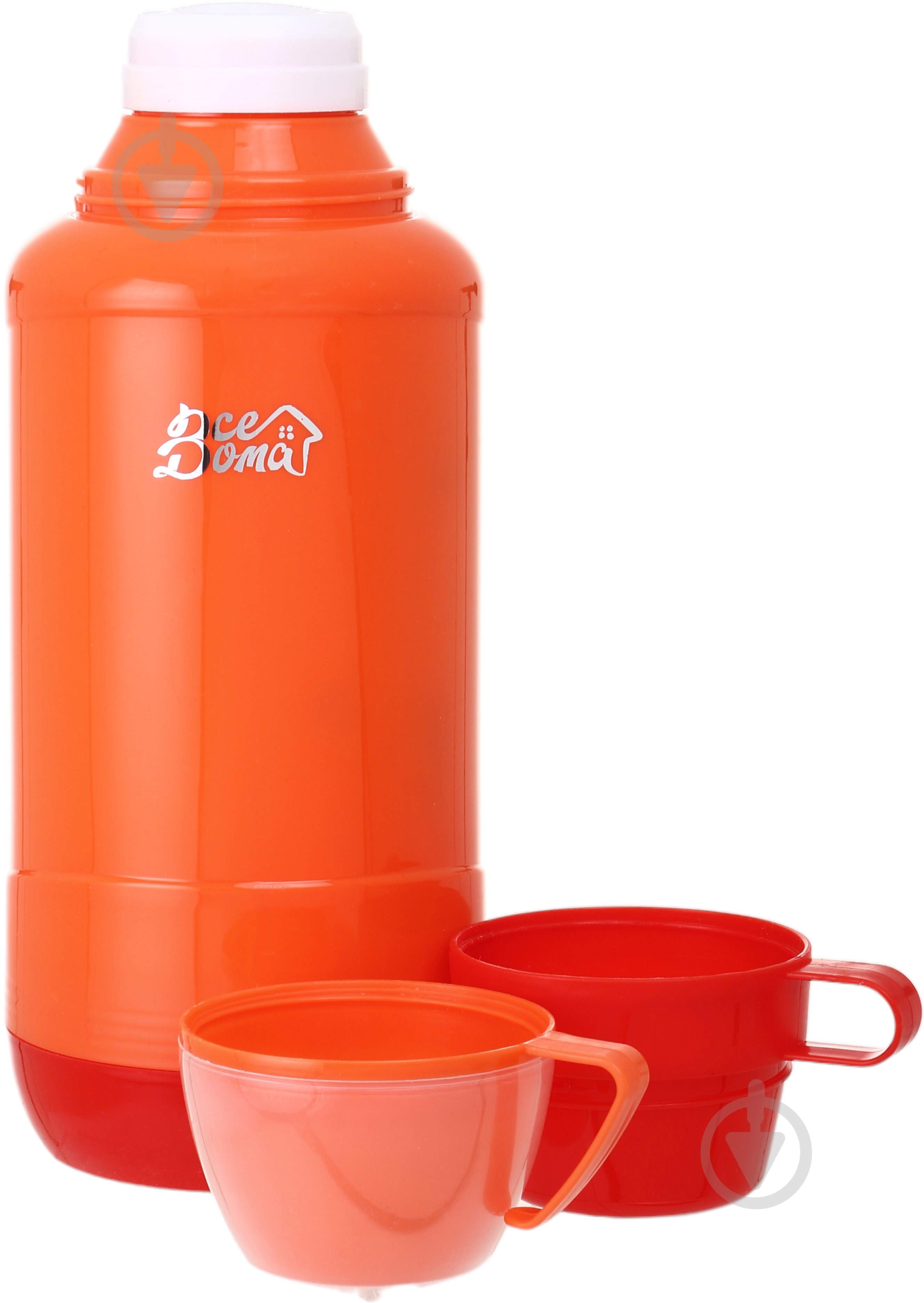 Термос Maxmark 1,8 л помаранчевий - фото 1 Термос Maxmark 1,8 л помаранчевий - фото 1