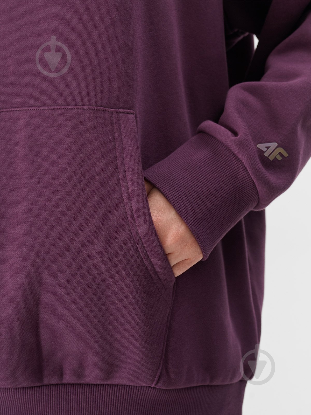 Джемпер 4F SWEATSHIRT F1338 4FWAW24TSWSF1338-50S р.S фиолетовый - фото 5 Джемпер 4F SWEATSHIRT F1338 4FWAW24TSWSF1338-50S р.S фиолетовый - фото 5