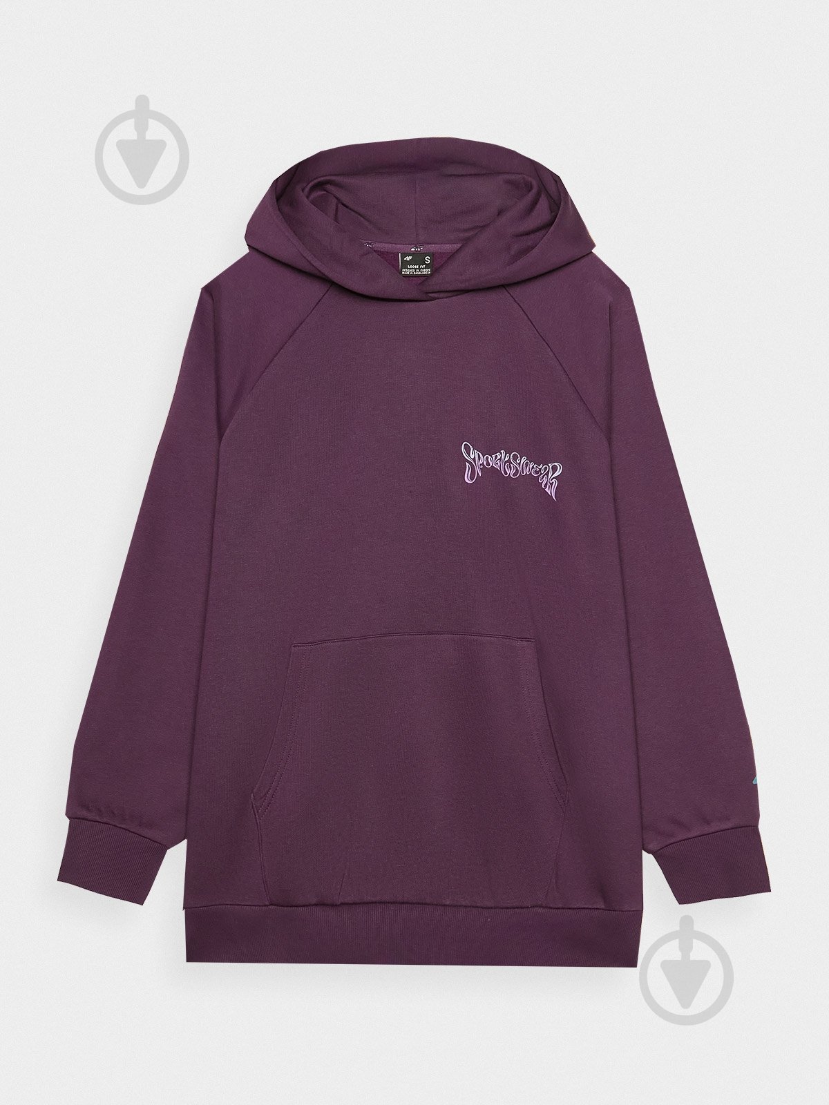 Джемпер 4F SWEATSHIRT F1338 4FWAW24TSWSF1338-50S р.S фиолетовый - фото 6 Джемпер 4F SWEATSHIRT F1338 4FWAW24TSWSF1338-50S р.S фиолетовый - фото 6