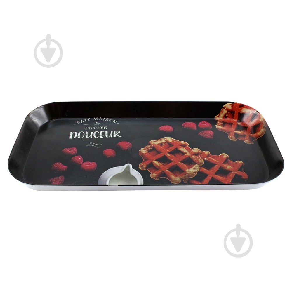 Поднос Arino Waffles with berries 30x15x2.2 см прямоугольный 30x15x2.2 см 74650 - фото 2