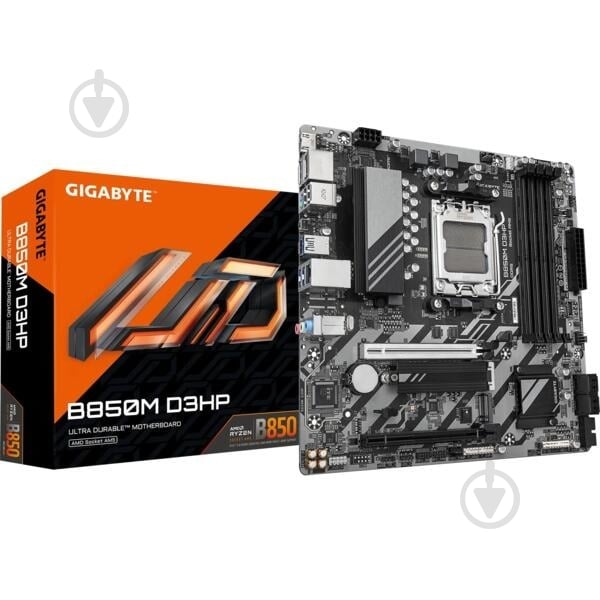Материнская плата Gigabyte B850M_D3HP (Socket 1851, AMD B850, ATX) - фото 1