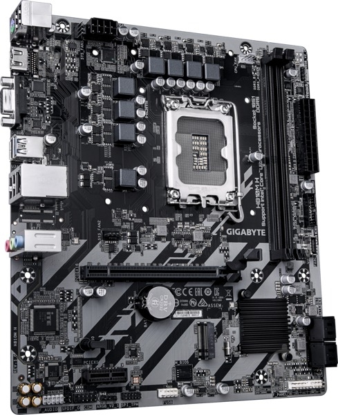 Материнская плата Gigabyte H810M_H (Socket 1851, Intel H810, micro ATX) - фото 3 Материнская плата Gigabyte H810M_H (Socket 1851, Intel H810, micro ATX) - фото 3