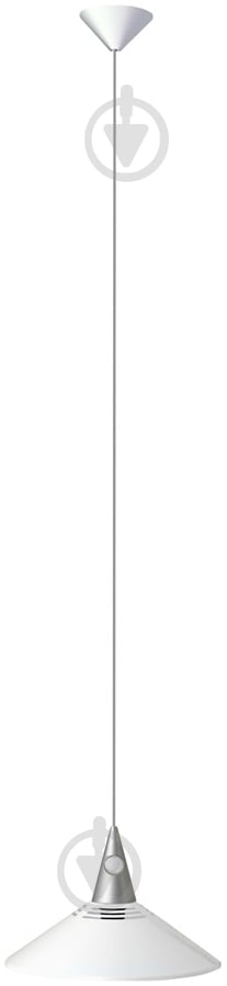 Подвес Brilliant Chris 1xE27 белый 56477/05 - фото 1