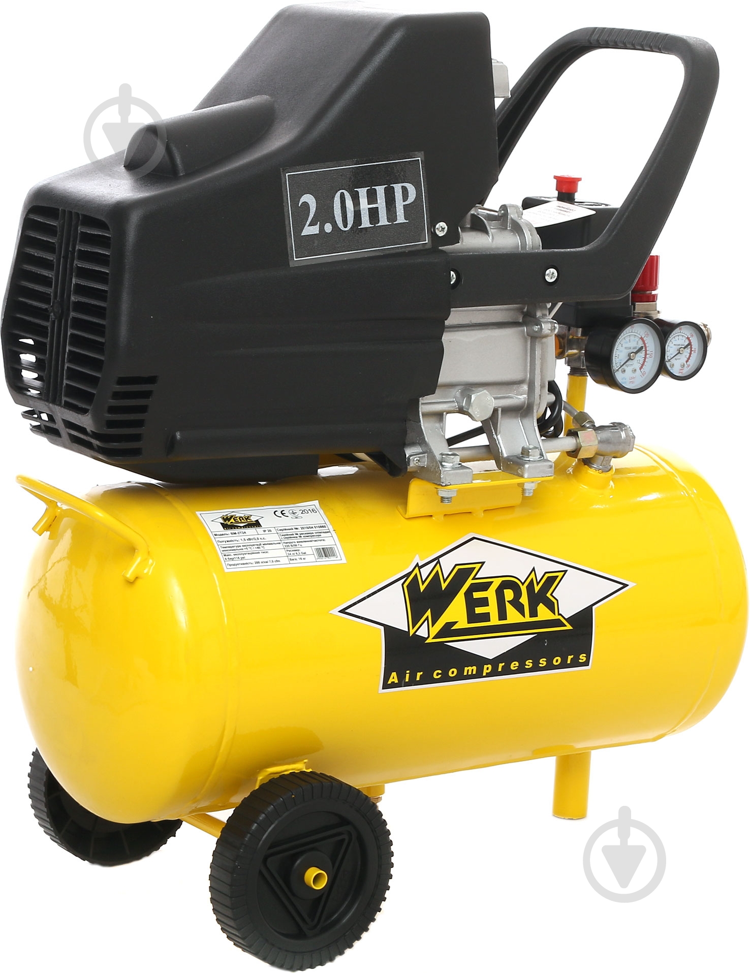 Компрессор Werk  BM-2Т24 - фото 2