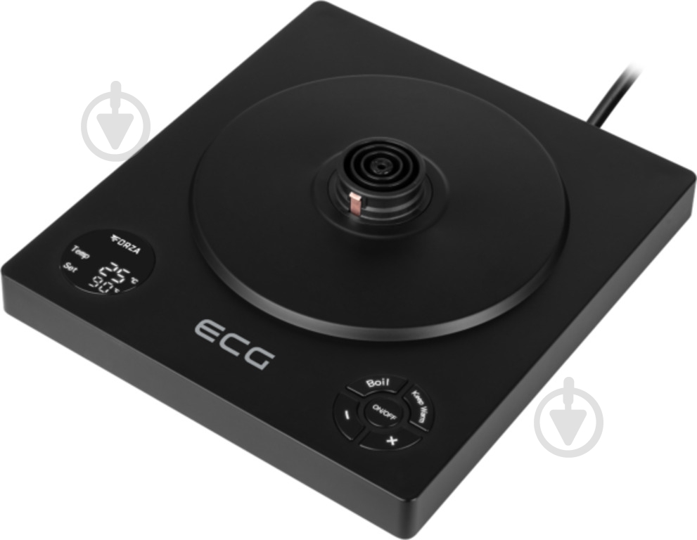 Электрочайник ECG Forza 8000 Pour over Nero - фото 3