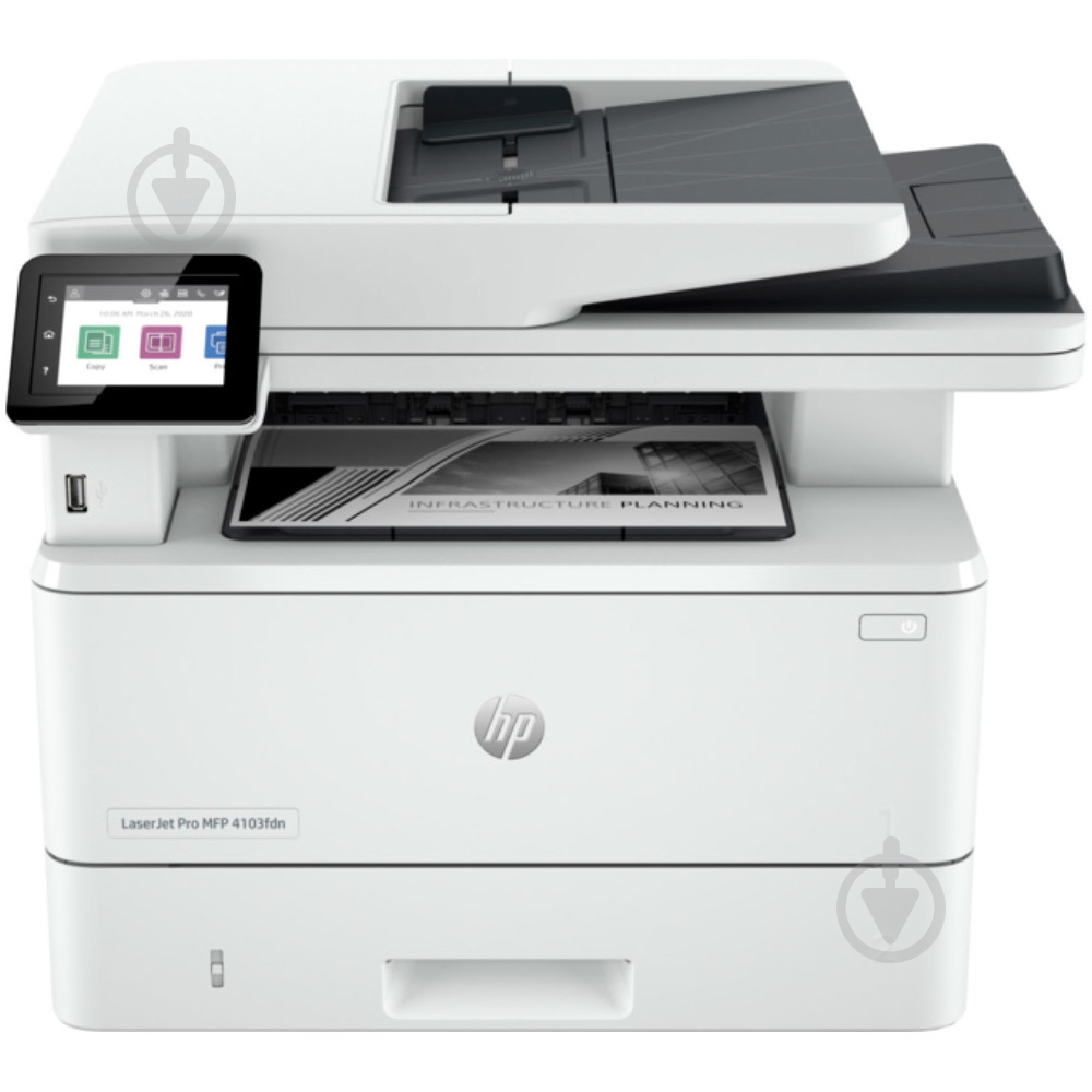 УЦІНКА! БФП HP LaserJet Pro 4103fdn А4 (2Z628A) (УЦ №3748) - фото 2 УЦІНКА! БФП HP LaserJet Pro 4103fdn А4 (2Z628A) (УЦ №3748) - фото 2