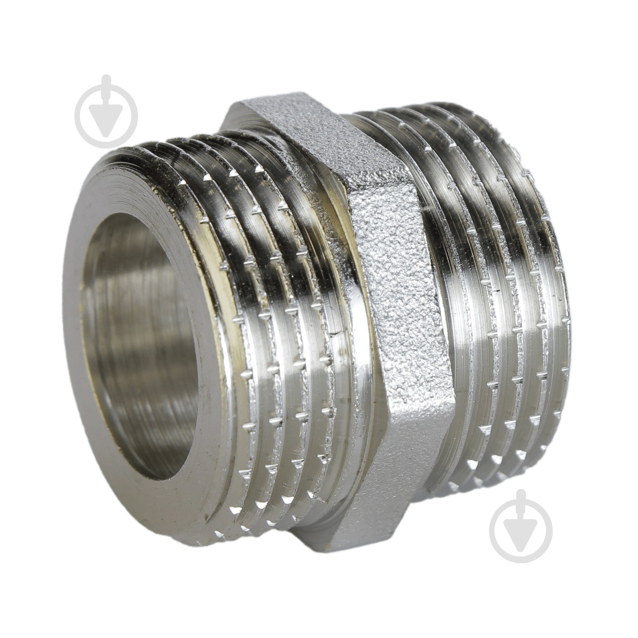 Ниппель НН VA 3/8 никелированный - фото 1