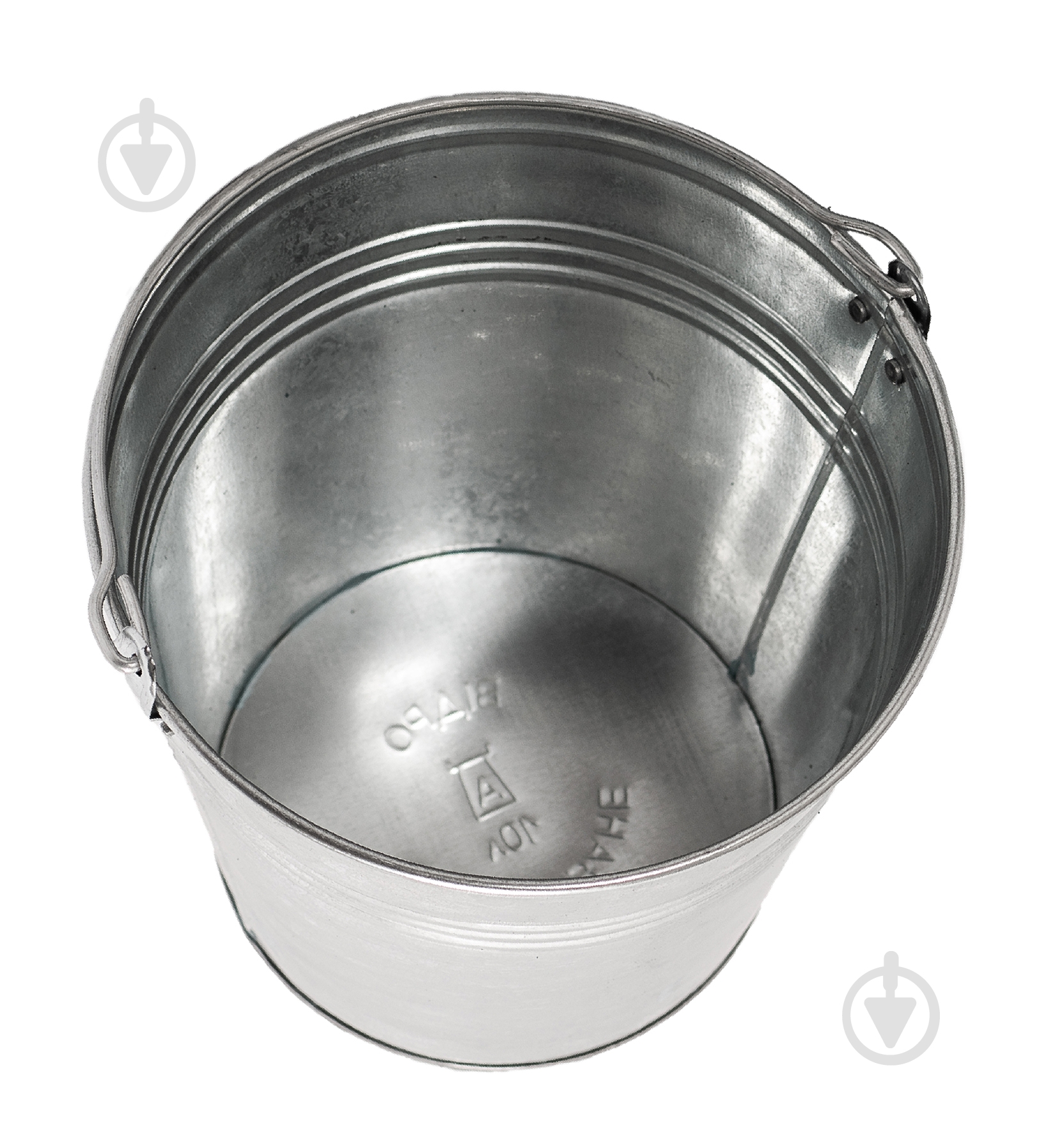 Ведро обычное Арма оцинкованное 10 л серебряный - фото 2 Ведро обычное Арма оцинкованное 10 л серебряный - фото 2