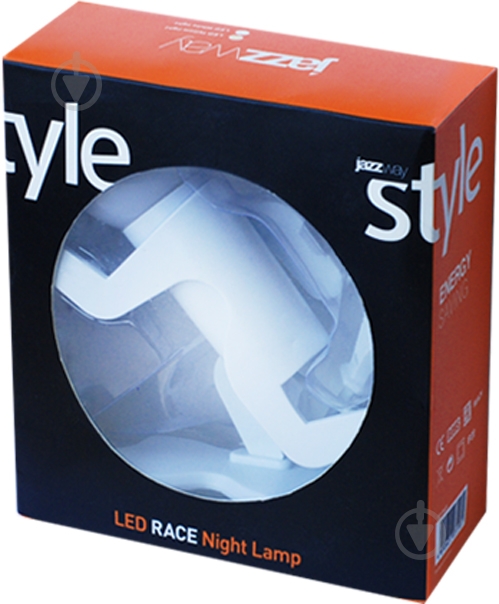 Ночник Jazzway JS1-Race LED 0,12 Вт белый - фото 2 Ночник Jazzway JS1-Race LED 0,12 Вт белый - фото 2