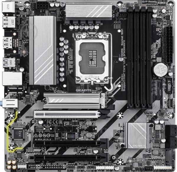 Материнская плата Gigabyte B860M_DS3H (Socket 1851, Intel B860, micro ATX) - фото 2