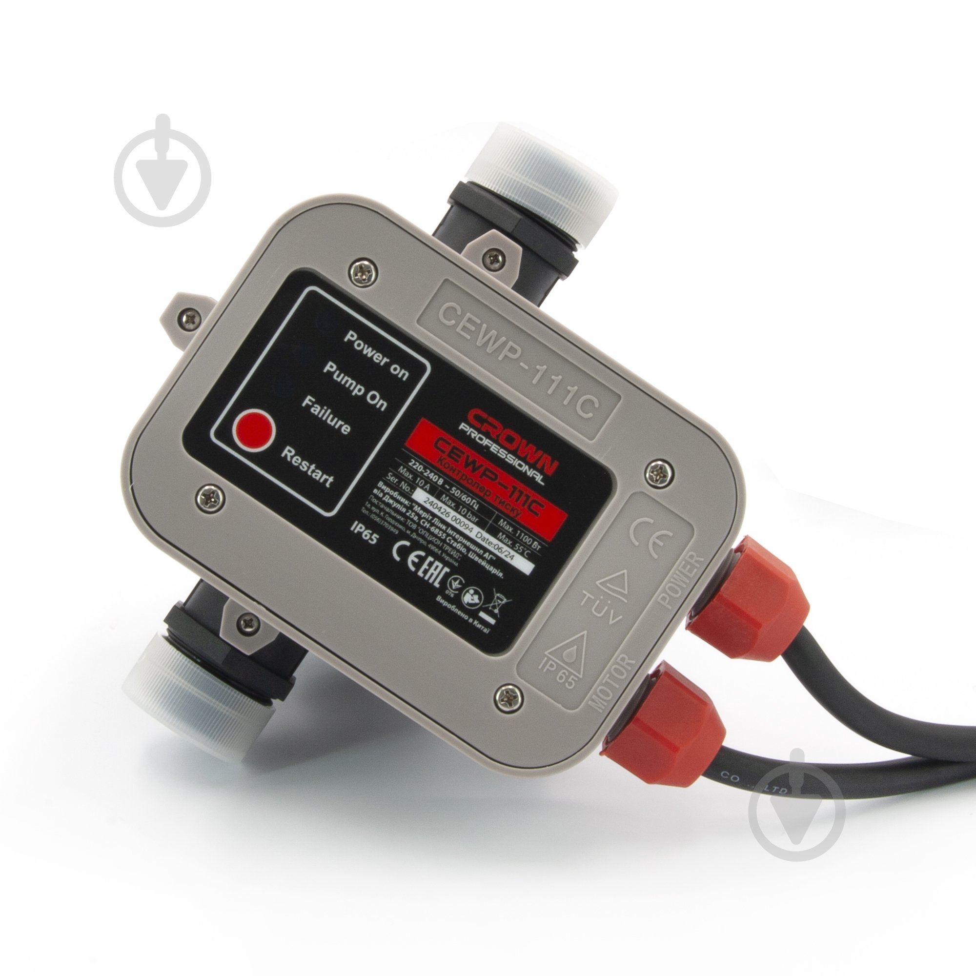 Контроллер давления Crown CEWP-111C - фото 2