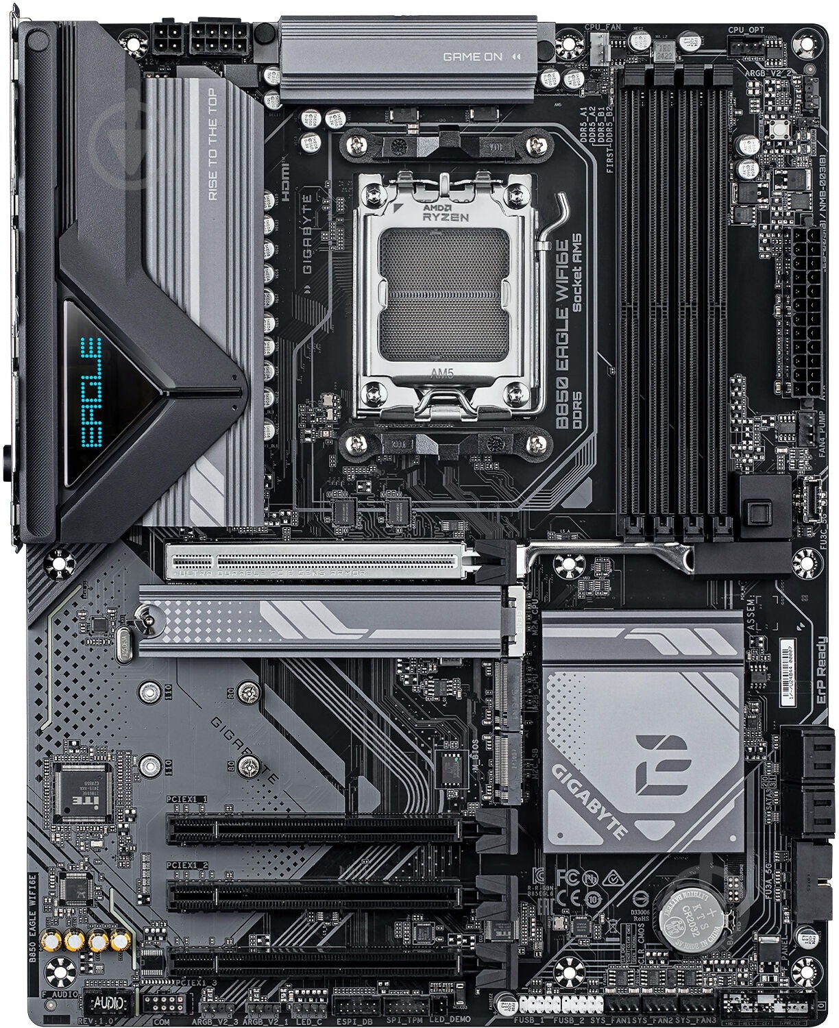 Материнская плата Gigabyte B850_EAGLE_WIFI6E (Socket AM5, AMD B850, ATX) - фото 2