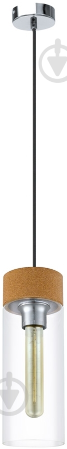 Подвес Eglo BRIXHAM 1xE27 хром 49261 - фото 1