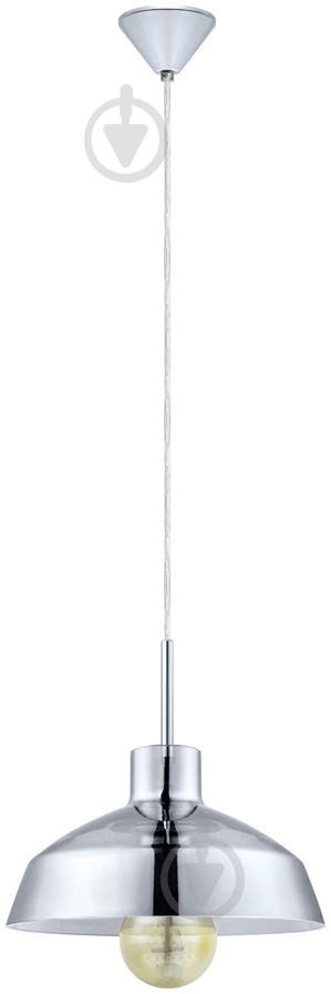 Підвіс Eglo BRIXHAM 1xE27 хром 49264 - фото 1 Підвіс Eglo BRIXHAM 1xE27 хром 49264 - фото 1