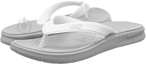 Вьетнамки Nike SOLAY THONG 882699-003 р.40,5 серый - фото 1