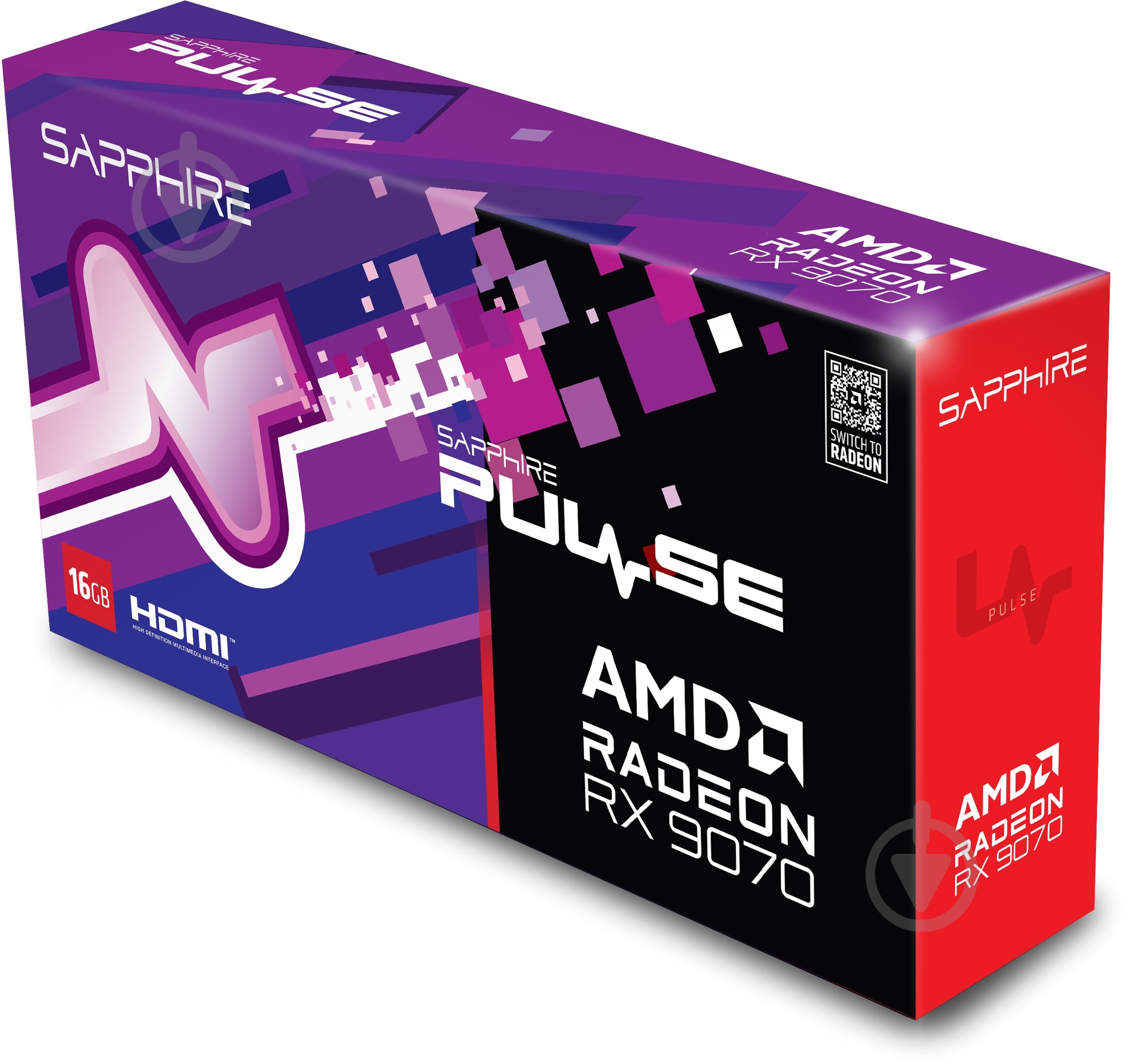 Відеокарта Sapphire Radeon RX 9070 PULSE GAMING OC 16GB GDDR6 256bit (11349-03-20G) - фото 6 Відеокарта Sapphire Radeon RX 9070 PULSE GAMING OC 16GB GDDR6 256bit (11349-03-20G) - фото 6