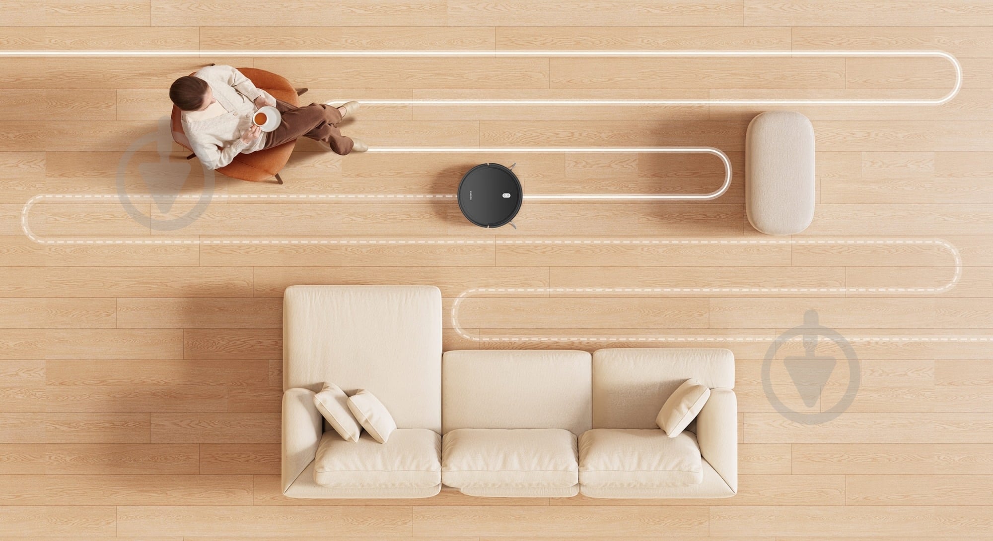 ВИТРИНА! Робот-пылесос Xiaomi E5 black - фото 19