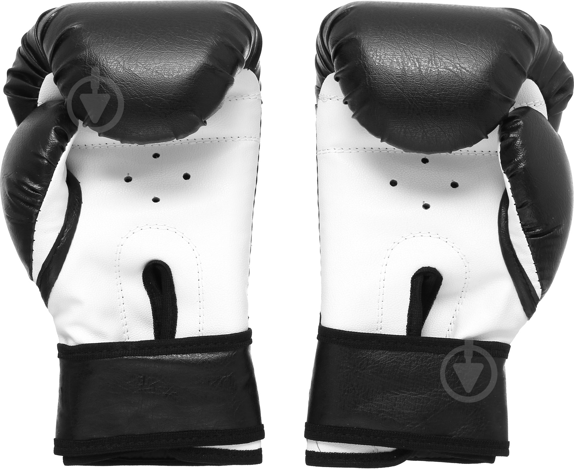 Боксерские перчатки SPORTKO 3010 10oz черный с белым - фото 3 Боксерские перчатки SPORTKO 3010 10oz черный с белым - фото 3