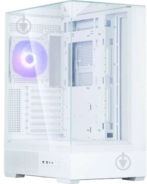 Корпус Zalman P40 Prism White - фото 12