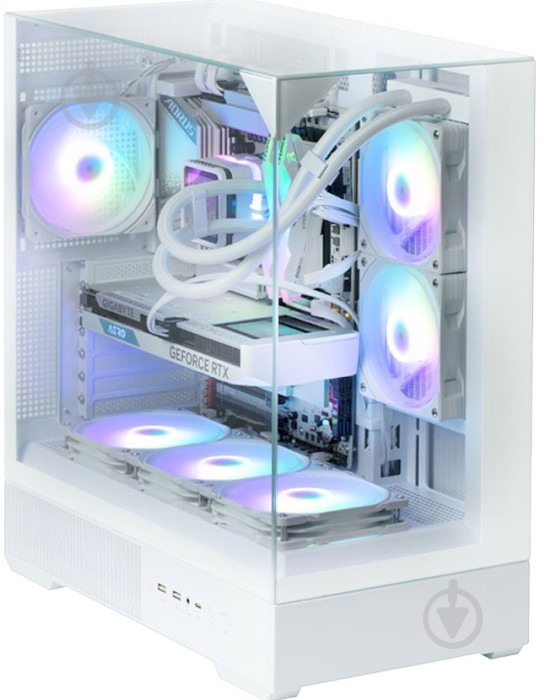 Корпус Zalman P40 Prism White - фото 9