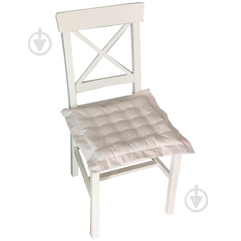 Подушка на стул льняная - фото 1