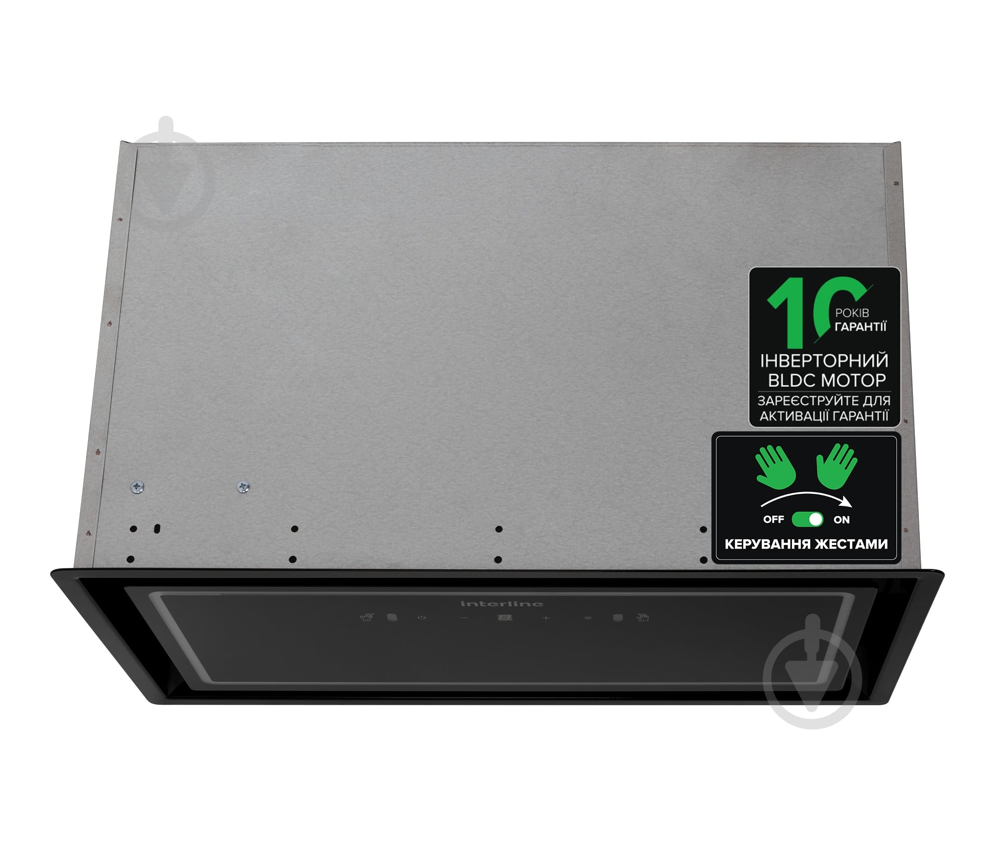 Вытяжка Interline SENSE BL A/60 PB/2/T/INV - фото 1 Вытяжка Interline SENSE BL A/60 PB/2/T/INV - фото 1